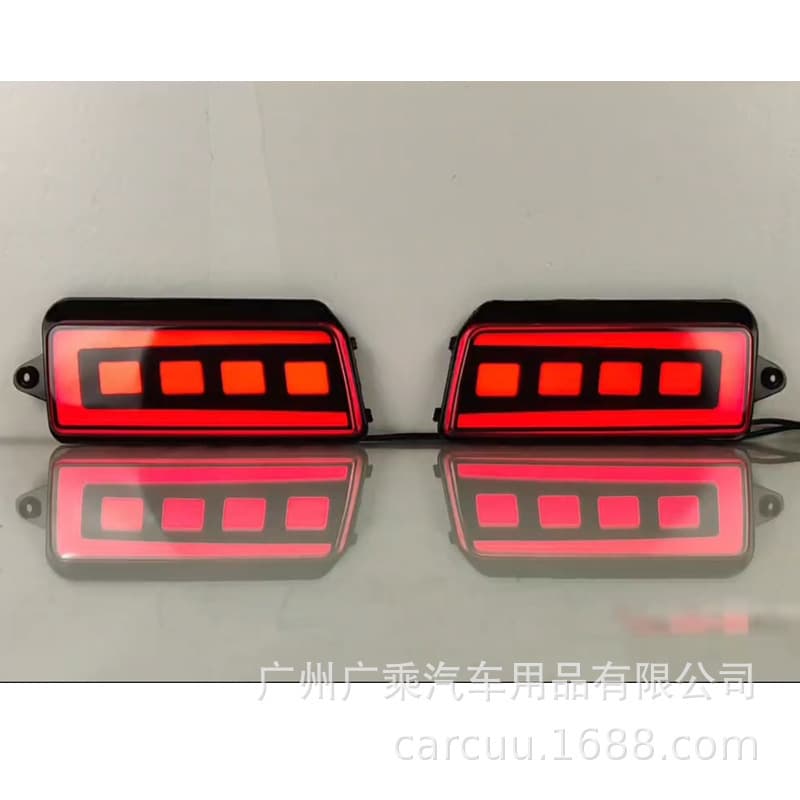 LED Rear Bumper Tail Light Fog Light Brake Light for 2005-2010 Jeep Grand Cherokee Dodge Journey