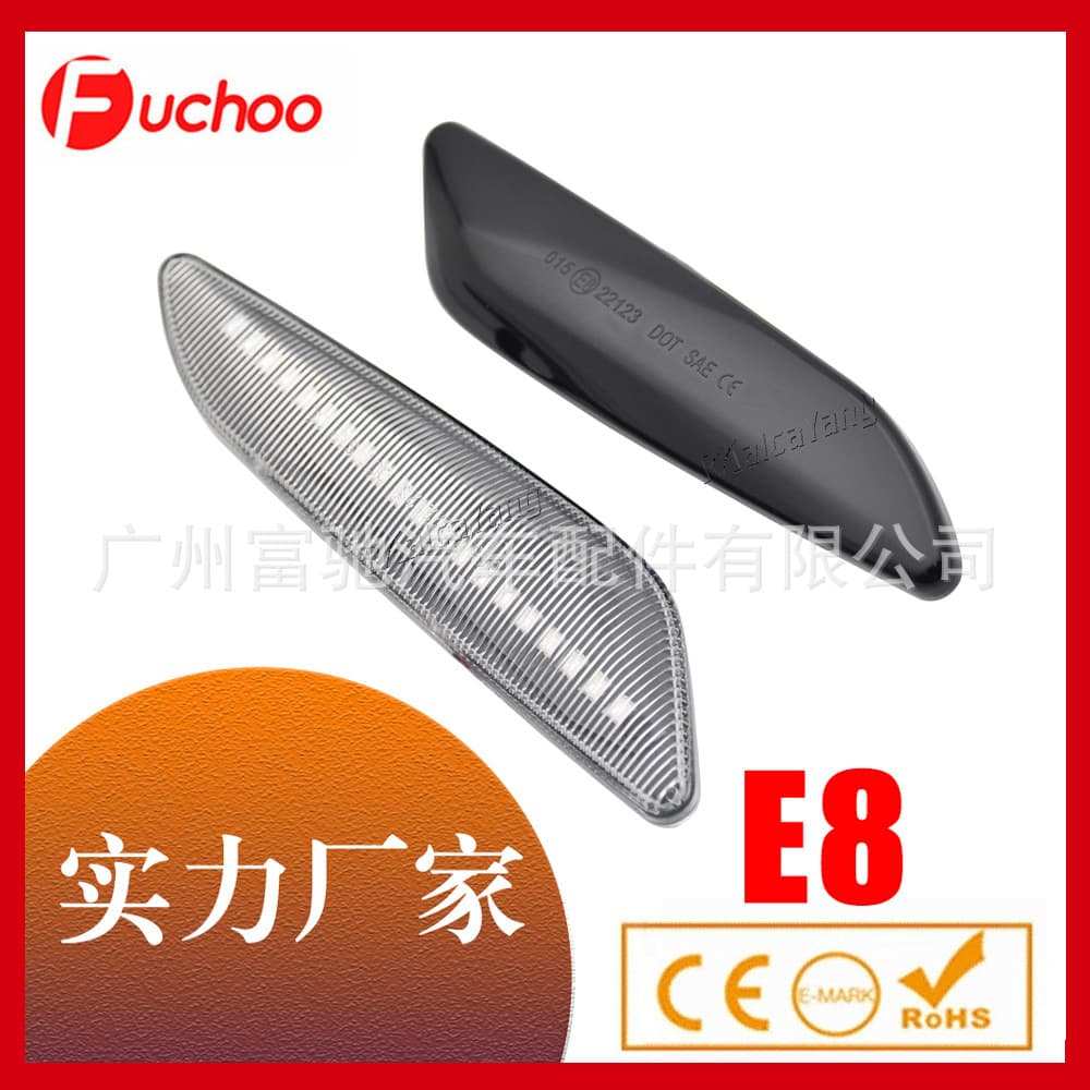 Compatible with Alfa Romeo 147 156 Lancia Fiat Chrysler LED Sequential Fender Light