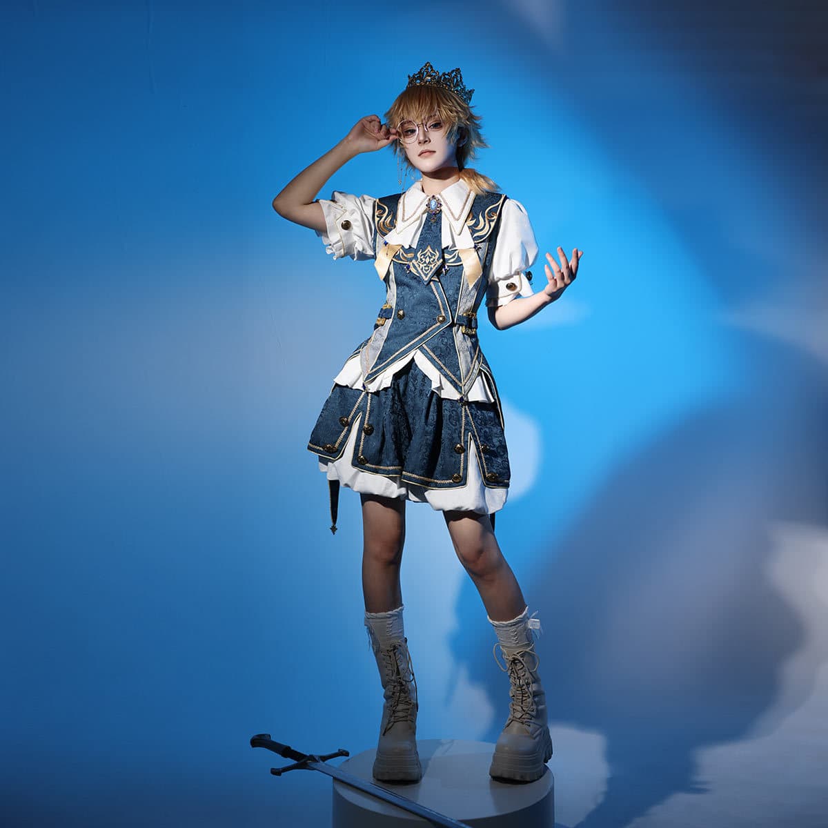 Xiong Dou Jiang Original Contract Magic Lolita Outerwear Shirt Shorts Daily Cute Set 9639