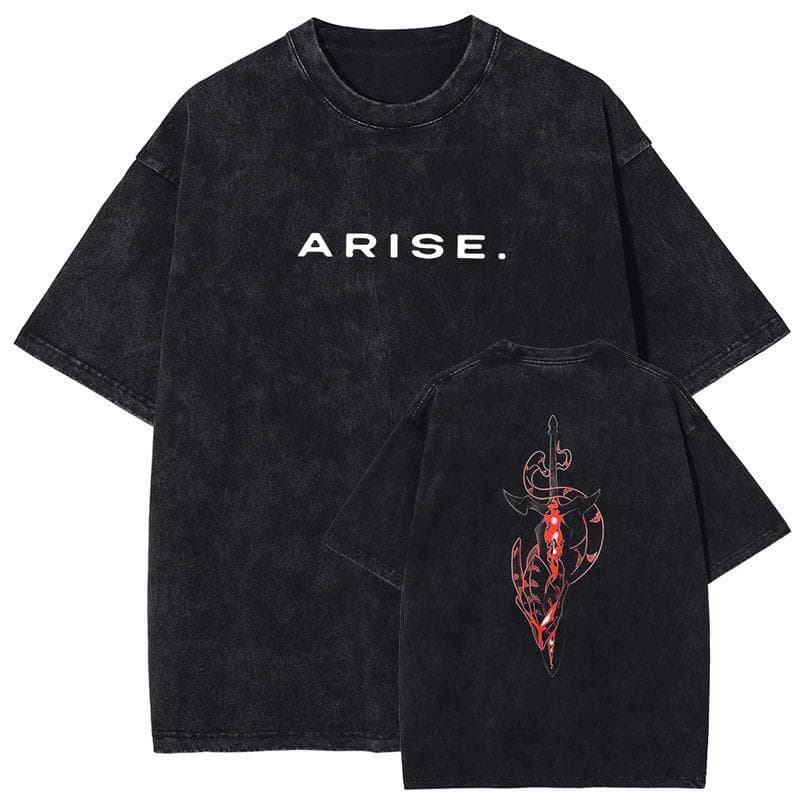 【Cross-border EU Size】ARISE Solo Leveling T-shirt Manga Graphic T Shirt