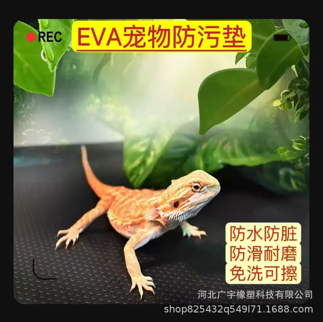 Cross-border EVA Reptile Tank Mat Waterproof Slip-Resistant Bite-Proof Thickened Lizard Snake Frog Terrarium Liner