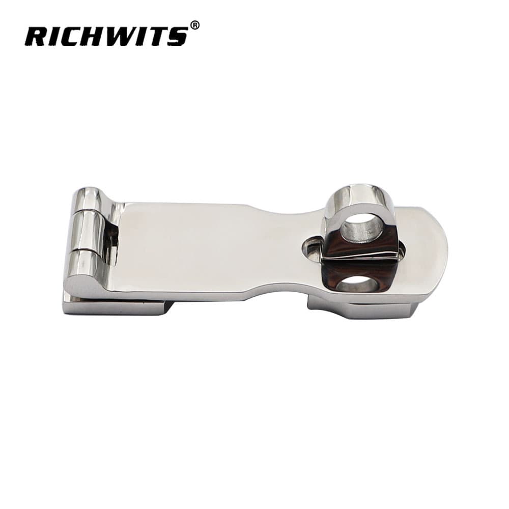 316 stainless steel buckle door buckle lock marine yacht hardware accessories padlockable revolving door buckle
