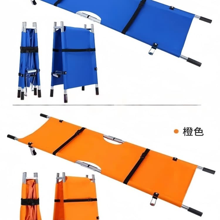Emergency Rescue Stretcher Hospital Stretcher Bed Home Single Stretcher Fire Emergency Folding Portable Ambulance Stretcher
