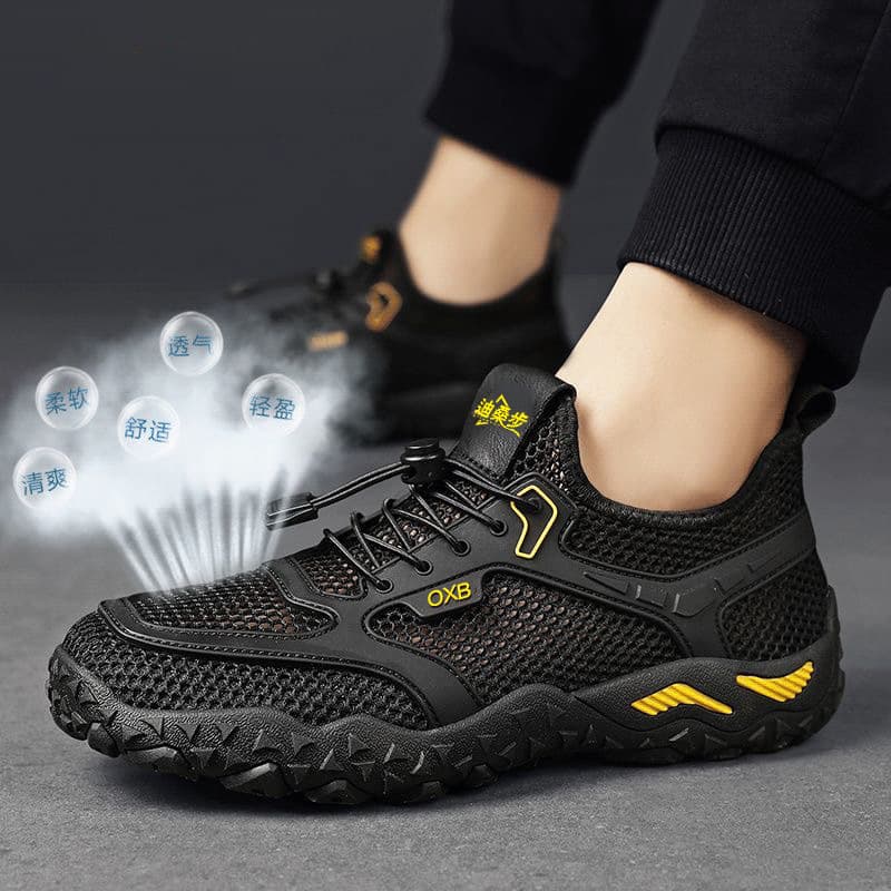 2026 new product river tracing shoes beach shoes men's breathable wading quick-drying non-slip wear-resistant diving outdoor hiking shoes for men