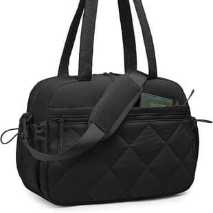 Tote Bag, Multi-Pocket Crossbody Bag, Travel Duffle, Unisex Carry-On with Wet Pocket, Large Capacity Gym Bag