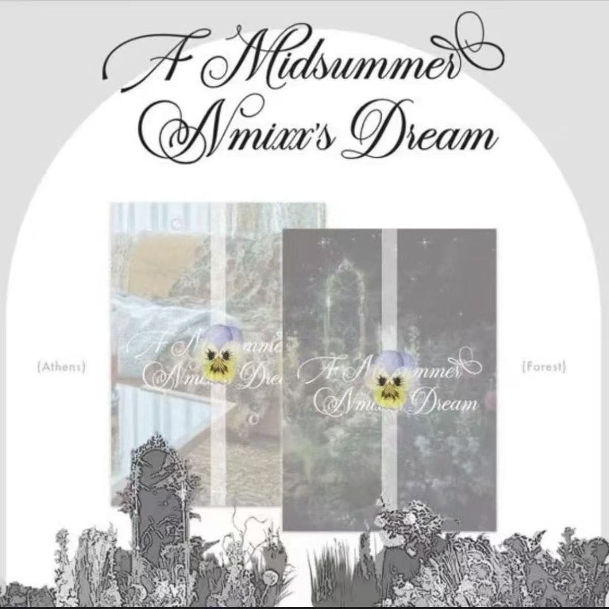 NIMXX Yo Mid-Summer Night's Dream Album Park Jin, Oh Hye-won, Sullyoon, Kim Ji-woo In Stock Direct Shipping