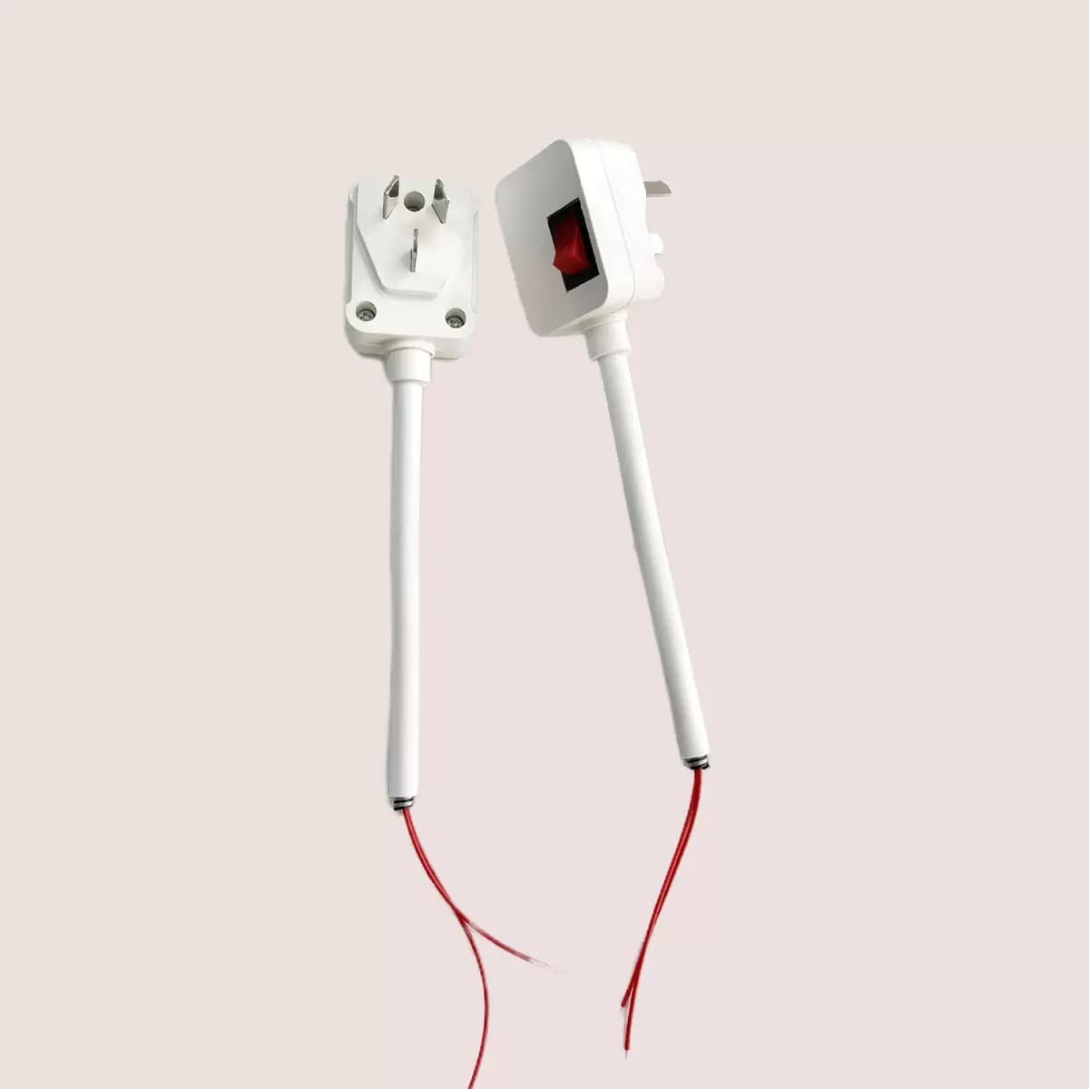 Screw silicone hose fan accessories universal lamp holder base semi-finished plug with switch table lamp night light