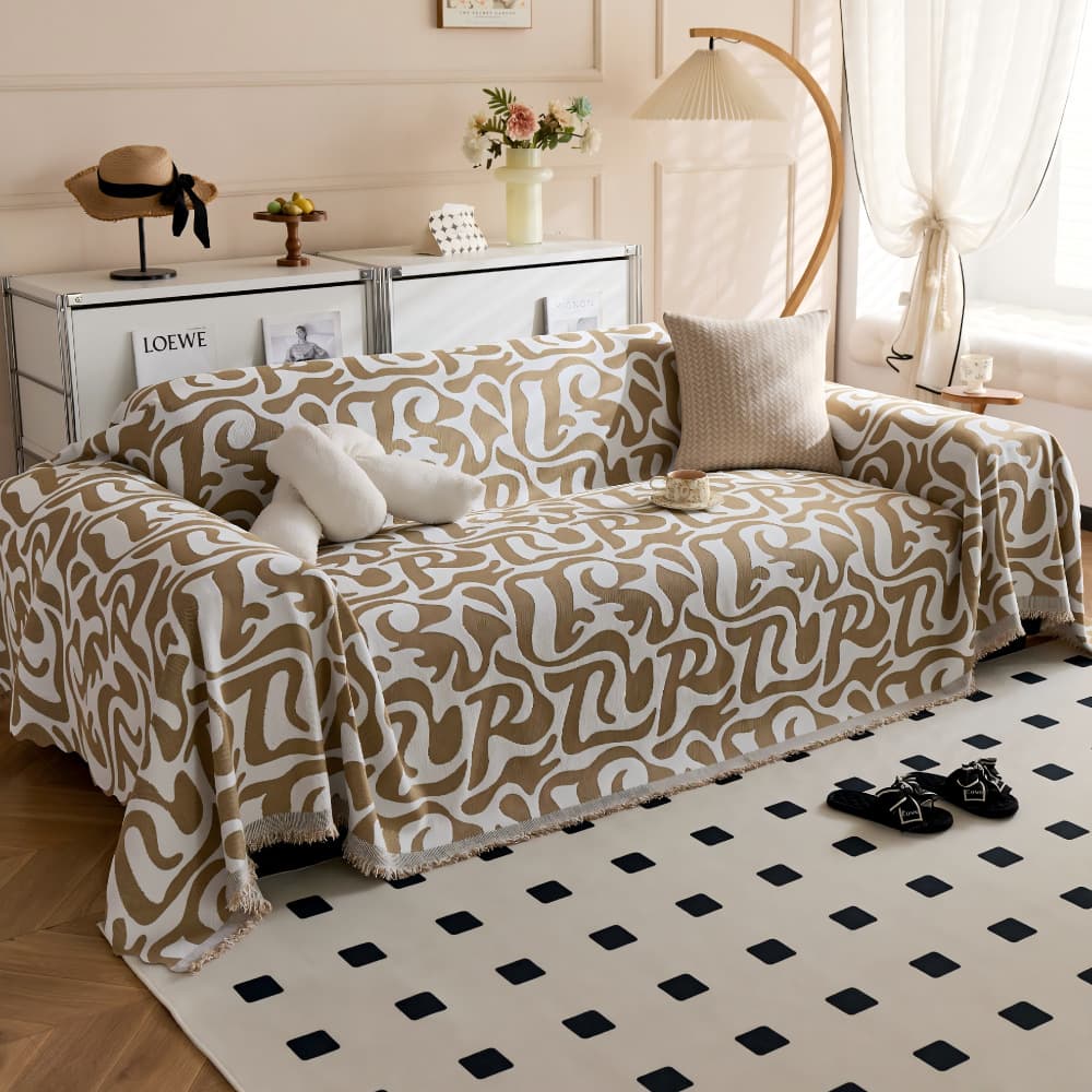 Cross-border Chenille Sofa Cover Full Wrap Sofa Slipcover One-Piece Sofa Cushion Four-Season Universal Sofa Throw Blanket