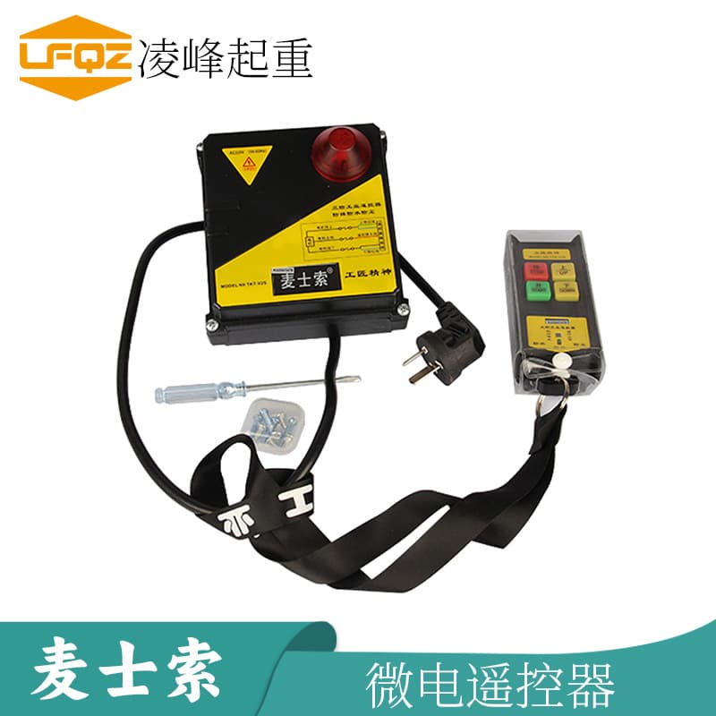 Maishisuo Brand Mini Electric Hoist Wireless Remote Control Trolley Hoist Lifting Machine Winch Motor Small Crane