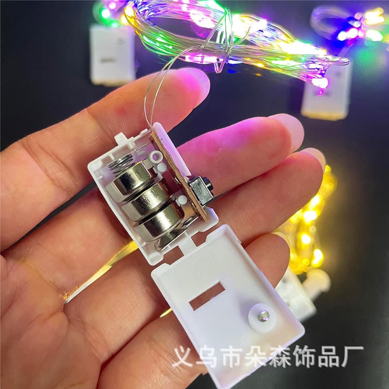 Cross-border Anti-loose Screw LED Flash Light String Small Light for Bouquet Warm White Color Stall Light Atmosphere Light