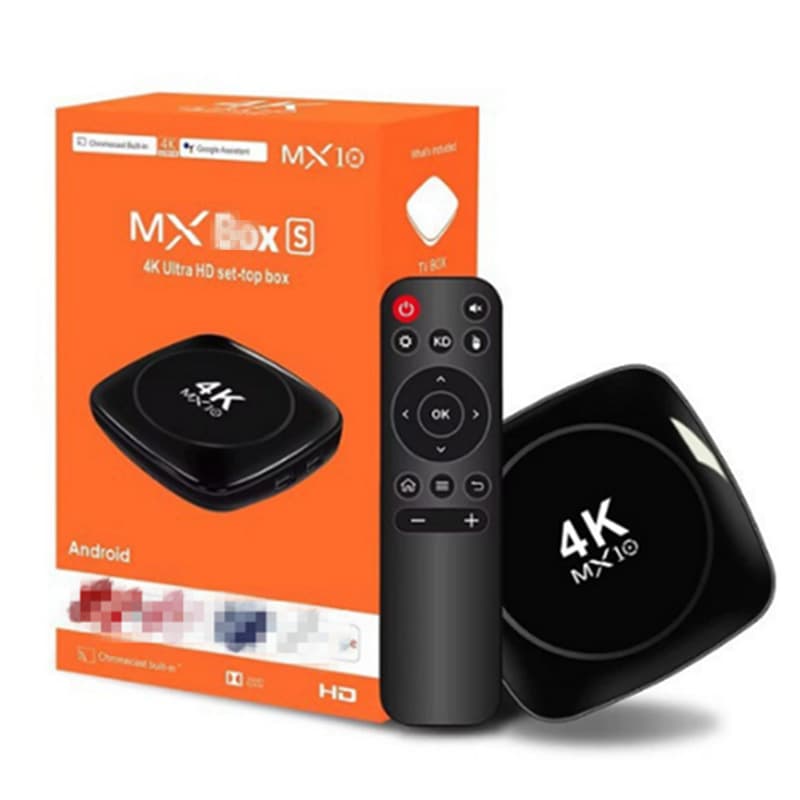 MX10 4K Set-Top Box MX10 8K MX10 Mini MX10 F2 HD WiFi Player TV Box