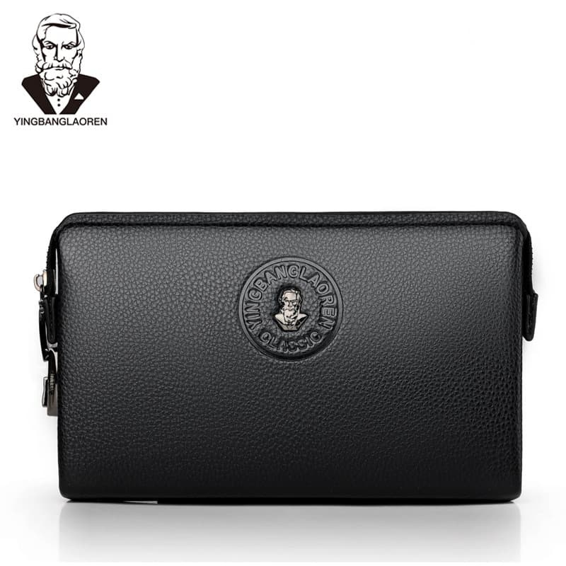 Yingbang New Anti-Theft Combination Lock Men's Handbag Large Capacity Wallet Business Handheld Long Wallet