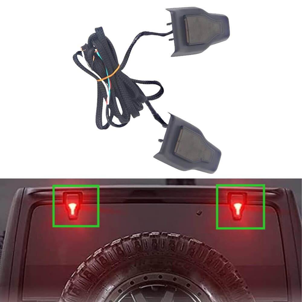 Trunk Window Hinge Cover with Reverse Light for 2018-2021 Jeep Wrangler JL