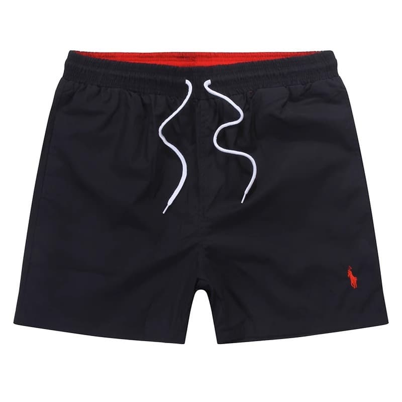Summer Running Three-Quarter Shorts Polo Loose Beach Shorts Horse Export Quick-Dry Men's Embroidered Surfing Sports Shorts