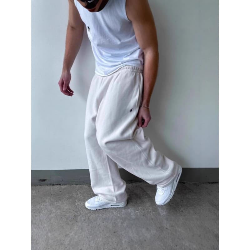 2025 Cross-Border European and American Retro Street Fleece-Lined Trendy Hip-Hop Casual Elastic Waist Loose Pony Sports Casual