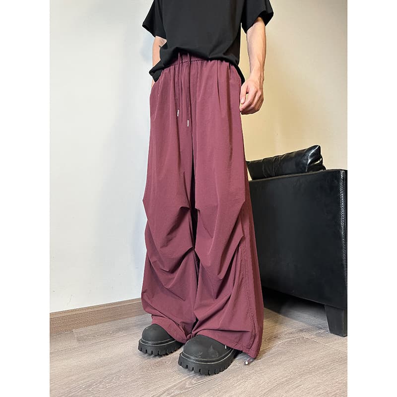 903-AK93-P65【Price Control 89】S-XXL Striped Parachute Quick-Dry Pants Casual Pants! 2