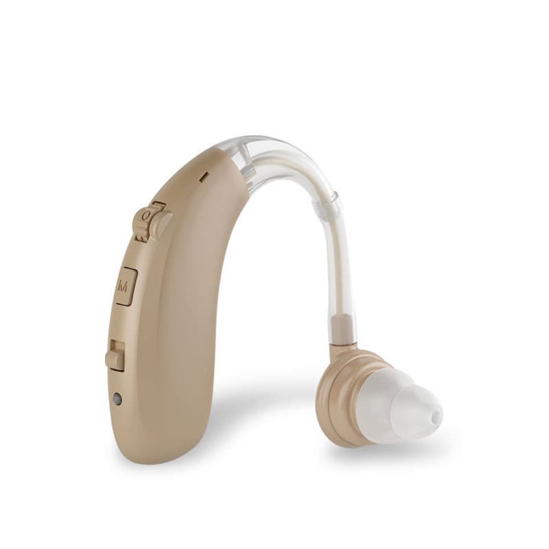 Cross-border USB rechargeable BTE noise-cancelling sound amplifier (non-Bluetooth) for export wholesale