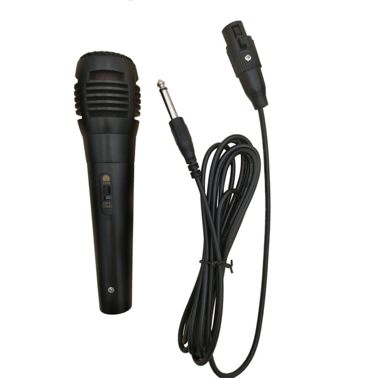 Wired Microphone Bluetooth Speaker with Pull Rod and Wired Microphone