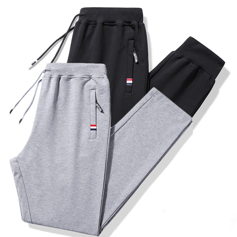 Cross-Border Trendy Youth Autumn Men's Cotton Sweatpants Casual Sports Jogger Pants Ankle-Length Pants Amazon Manufacturer