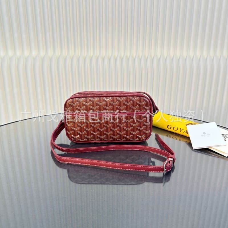 Goya Dogtooth Bag Fashionable High-Quality Korean Style Celebrity Same Shoulder Crossbody Small Square Camera Bag New