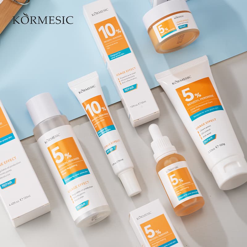 KORMESIC 5% Benzoyl Peroxide Facial Skincare Set KORMESIC Skincare