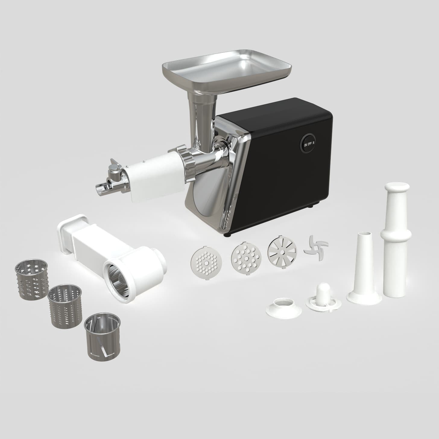 Cross-border Kazakhstan multi-functional 220V European standard meat grinder for home use, multi-functional electric baby food meat filling cooking