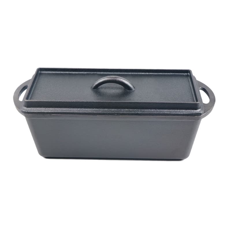 30cm Rectangular Cast Iron Bread Pot, Baking Pot, Household Sourdough Bread Pot, Bread Baking