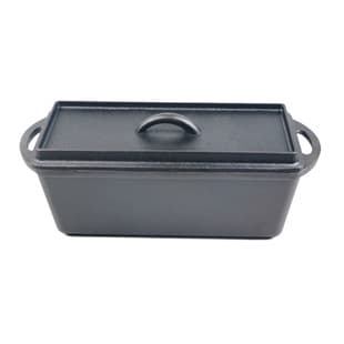 30cm Rectangular Cast Iron Bread Pot, Baking Pot, Household Sourdough Bread Pot, Bread Baking