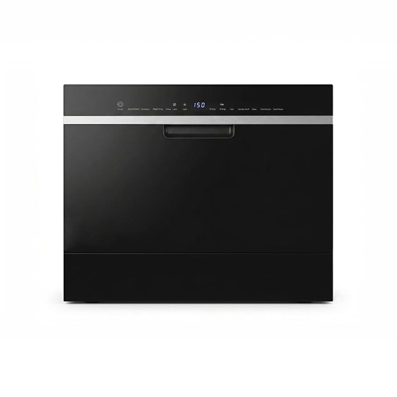 Cross-border exclusive supply | 6 sets of embedded desktop dishwashers for home use | 220V/110V British, European and American foreign trade fully automatic