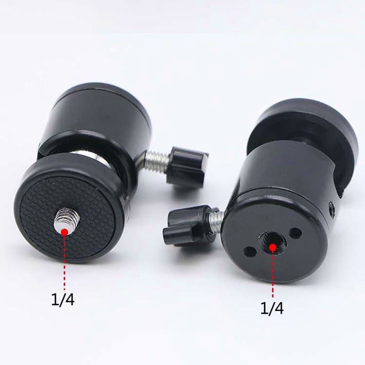 Camera Tripod Head Octopus Ball Small Head Octopus Tripod Head Three Holes 1/4 Head