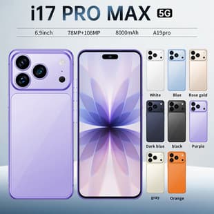 Popular Cross-border i17 ProMax Smartphone 7.3-inch 16+1T Android Smartphone Factory Source Price
