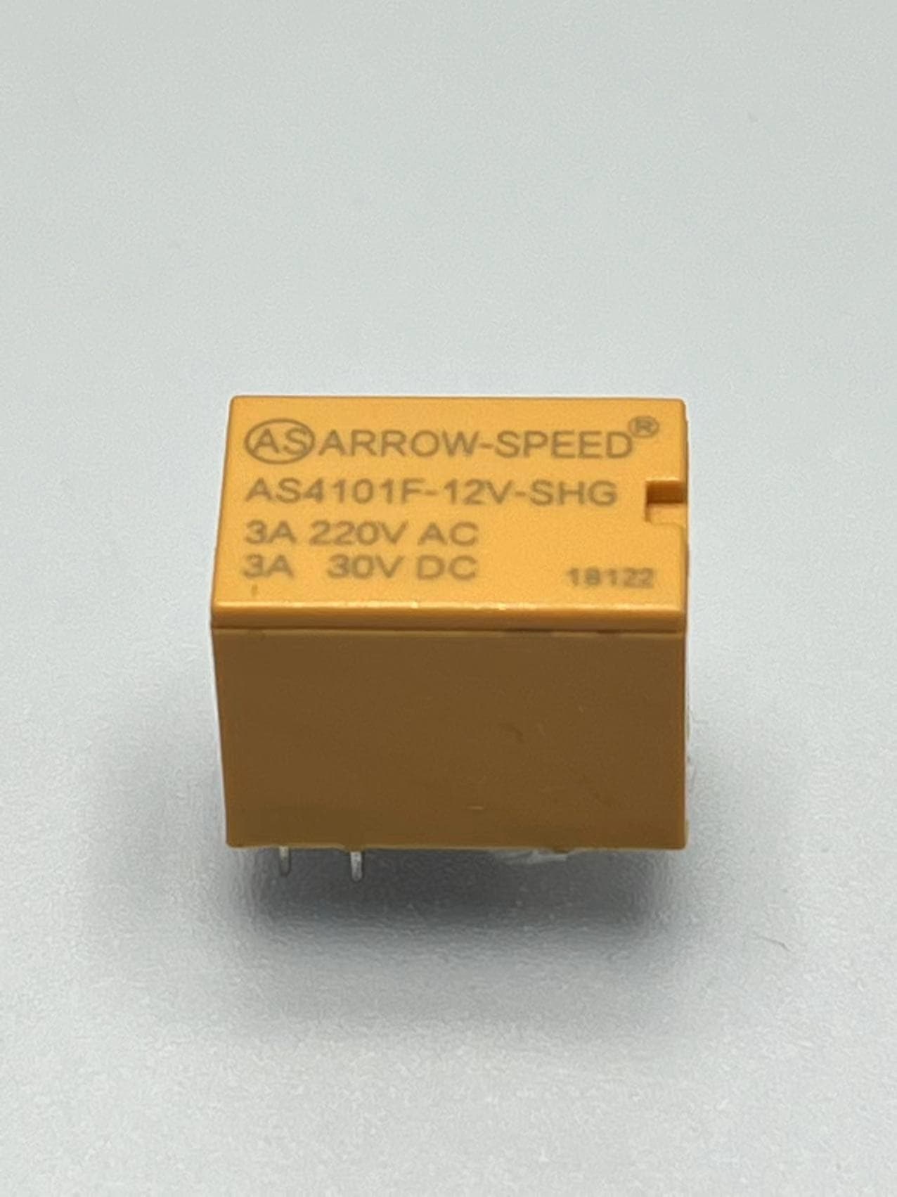 Relay Manufacturer 3A Yellow Shell 4100F Relay 6-pin Changeover Type 12V Small Relay 4102