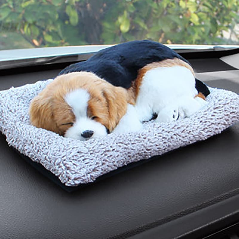 Cute Car Interior Decoration Ornaments, Internet-Famous Car Accessories, Dashboard Decor, New Simulation Dog Cartoon Animals