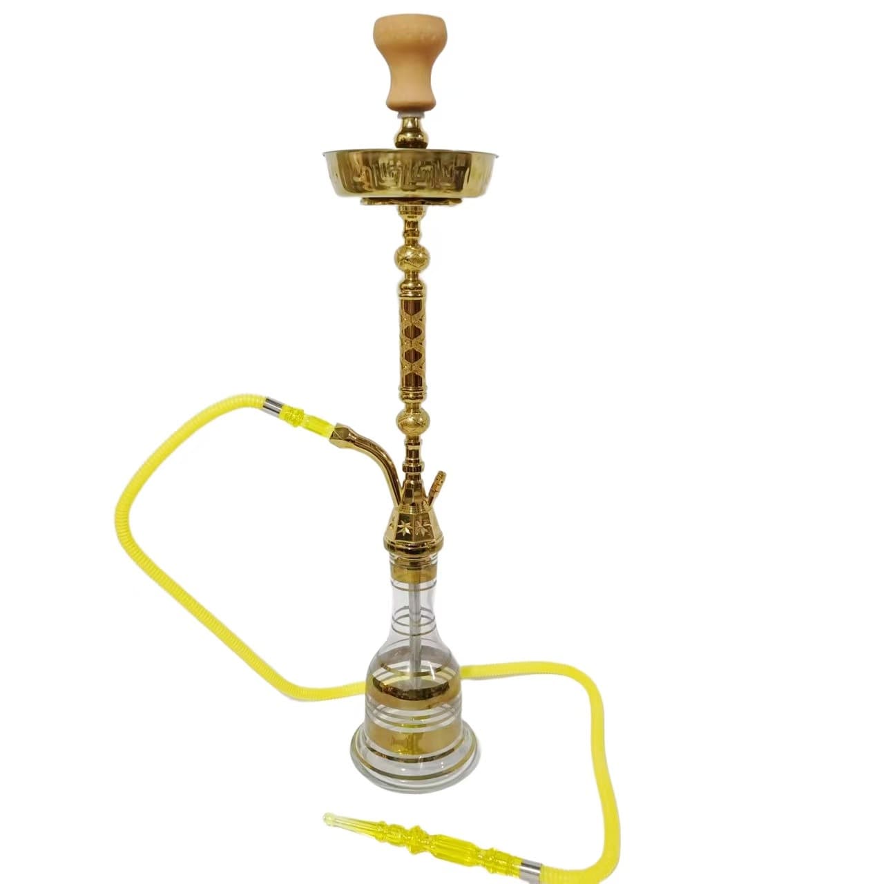 Cross-Border Source Large Middle Eastern Style Hookah Arabic Shisha Pipe Full Set Multifunctional Portable