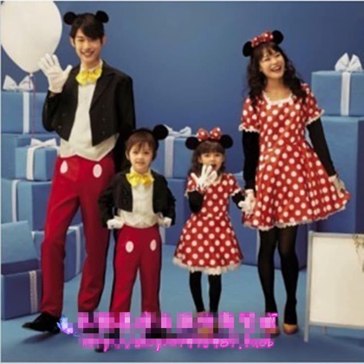 Halloween Children's Costume Mickey Cosplay Outfit for School Events, Drama Performances, and Children's Day Activities