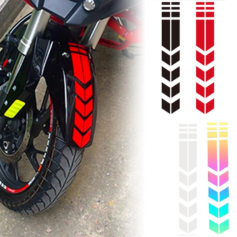 Popular foreign trade fender stickers, motorcycle stickers, sports car stripes, reflective car stickers, electric vehicle arrow stickers