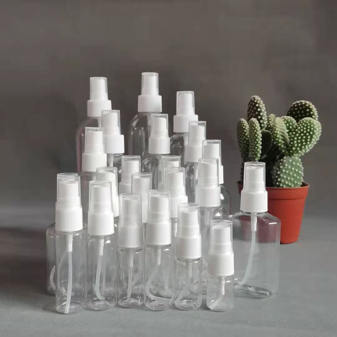 10 30 50 100 Ml Spray Bottle Pet Plastic Small Spray Bottle Alcohol Dispensing