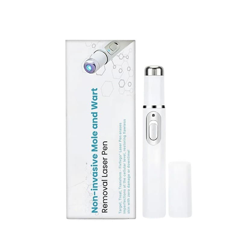 Cross-Border Black Tech Non-Invasive Laser Mole Removal Pen Ice Point Beauty Device Spot Removal Pen Magic Tool Hot Selling