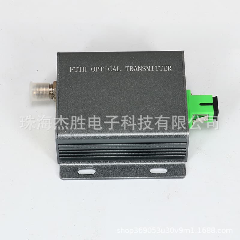 Jiesheng Cable TV Fiber Optic Transmission Satellite Optical Communication Optical Modem Optical Transmitter Terrestrial Microwave Single-Mode Optical Transceiver