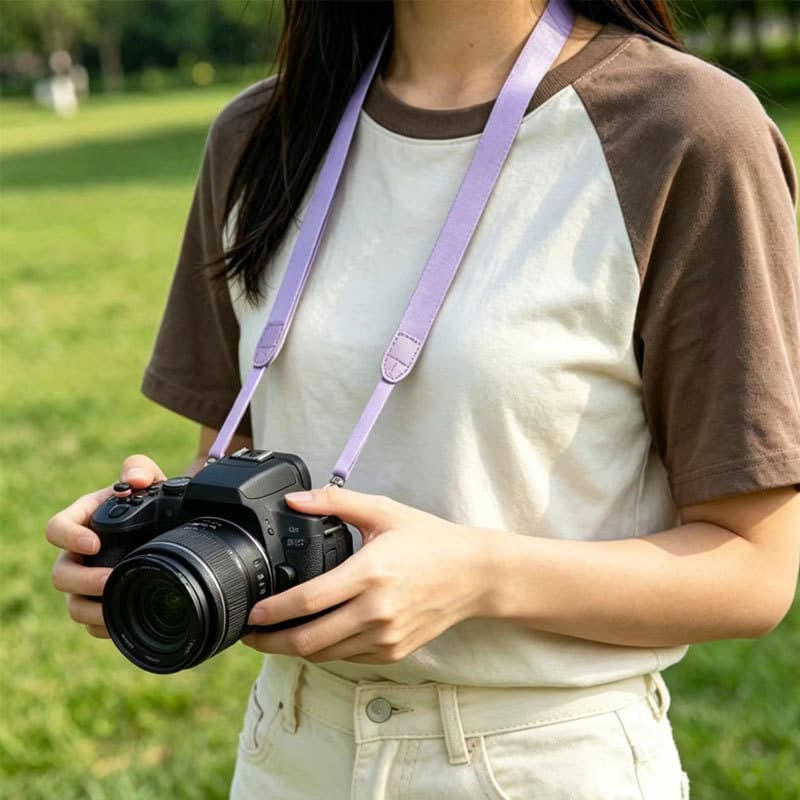 Factory Direct DSLR Mirrorless Camera Shoulder Strap Nylon Adjustable Sling Strap Neck Strap with Padding