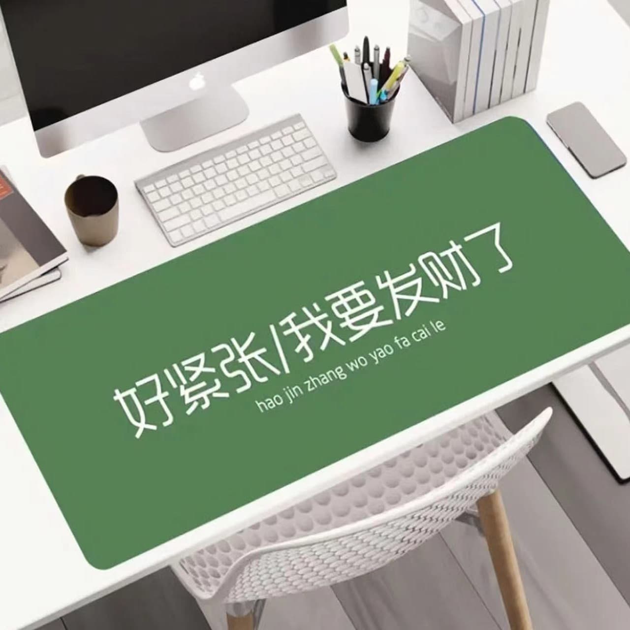 Custom office desk mats, logo printing patterns, extra-large laptop desk mats, leather mouse pads, manufacturers