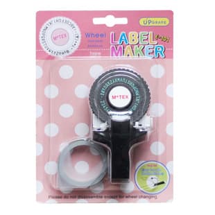 TikTok Same Style Korean Creative Manual Printer Motex Label Maker DIY Number Letter Tape Typewriter