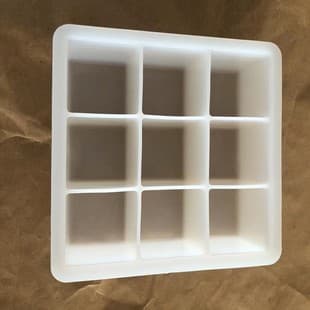 Nine-Grid Square Soap Mold 25-Grid Square