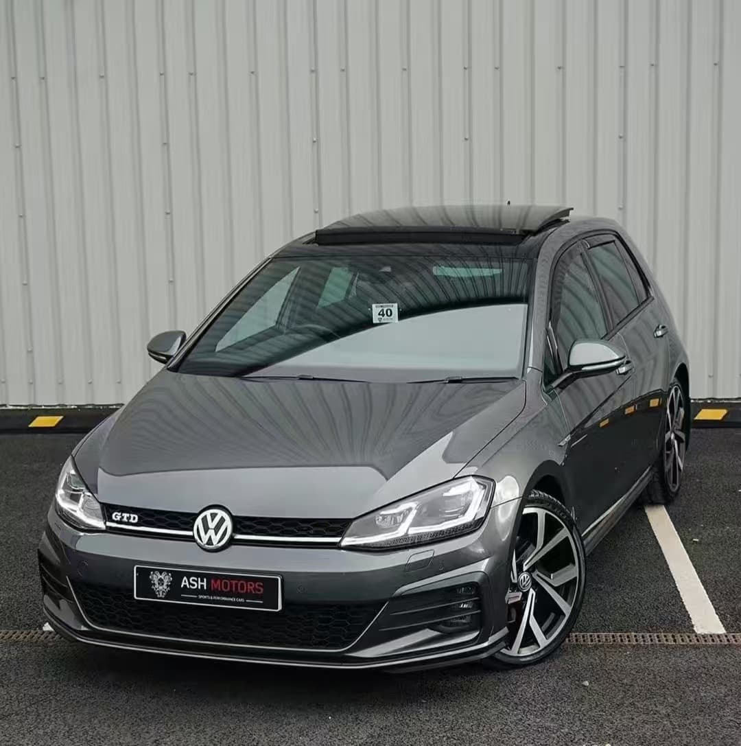 For Volkswagen Golf 7 Golf MK7 GTI R Rline Illuminated Grille Through-Type Grille