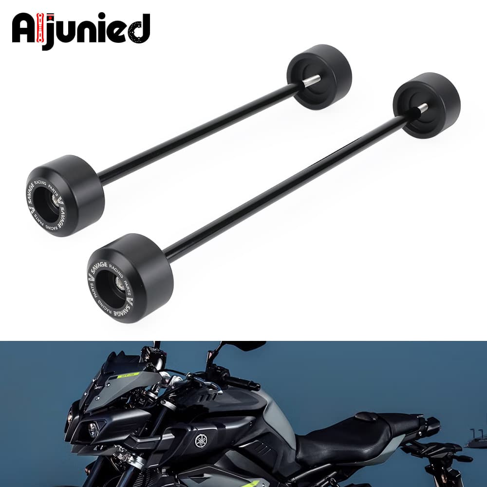 Compatible with Yamaha YZF R1M MT-10 Crash Pad Front and Rear Axle Protection Bar Crash Bar Motorcycle Accessories