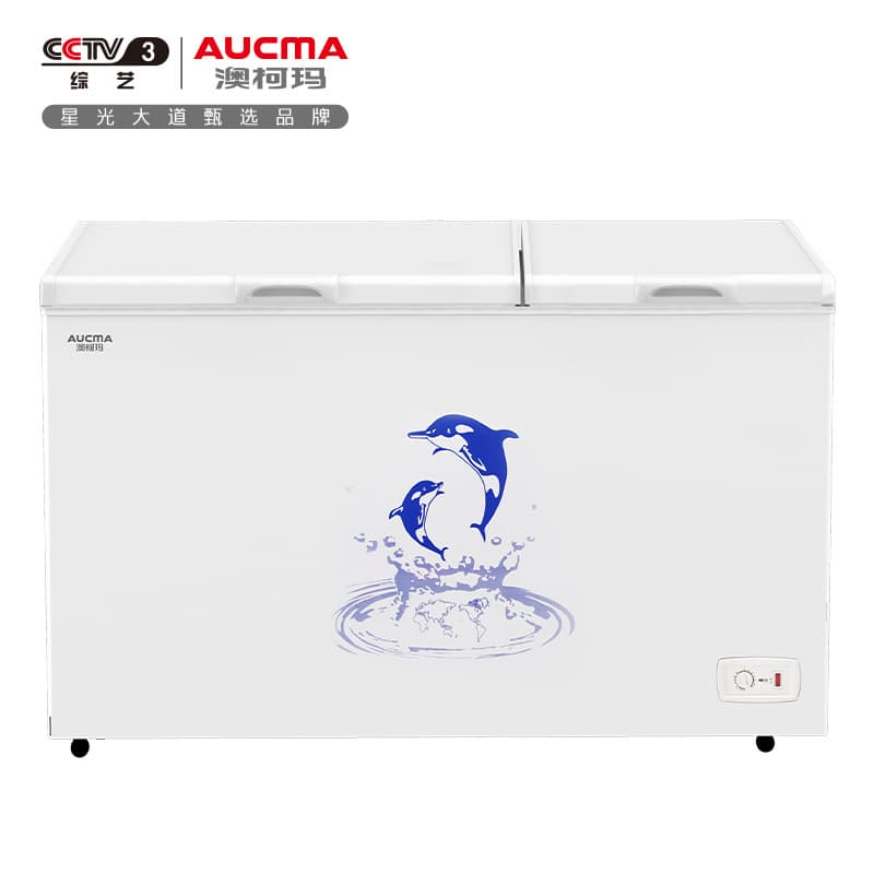 Aucma Dual-temperature Dual-compartment Refrigerator Freezer Household Freezer BCD-203CNE BCD-211CNE