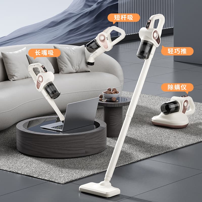 New Cordless Portable Car Vacuum Cleaner with High Suction, Multi-functional Home UV Sterilizer All-in-One Wholesale