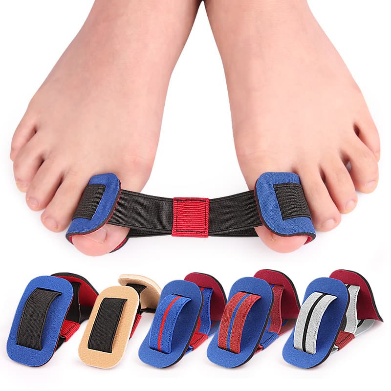 Tension band valgus exercise valgus training thumb stretch band with stretching thumb tension toe rebound blue