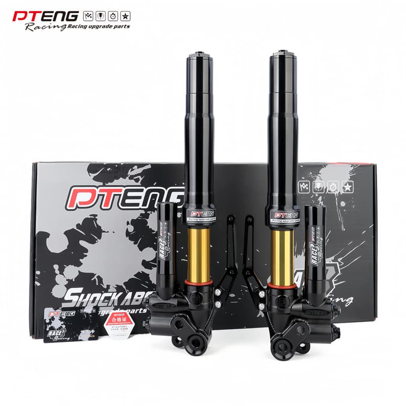 PTENG Accessories U2 Electric Vehicle Front and Rear Brake Calipers, Shock Absorbers, Rear Swing Arm Aluminum Alloy Accessories