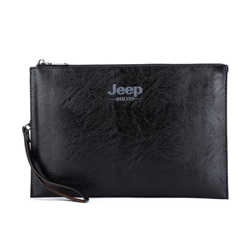 2024 Men's Document Bag, Large Capacity Men's Bag, Envelope Bag, Multi-Card Slot Clutch Bag, Multi-Functional Long Wallet